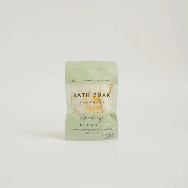 Vegan Energise Aromatherapy Bath Salts by Arthur Betsy