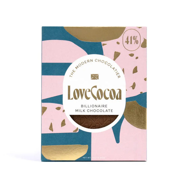 Billionaire Milk Chocolate Bar from Love Cocoa