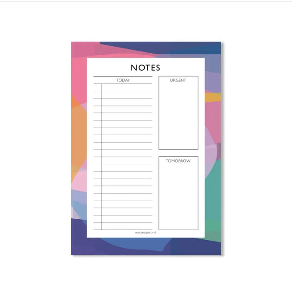 A5 to do notepad from Mock Up Designs