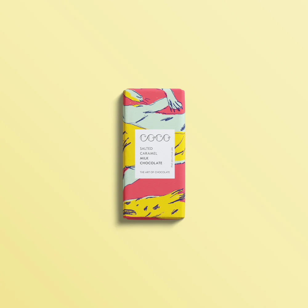 Coco Chocolatier Salted Caramel Milk Chocolate - Mini bar