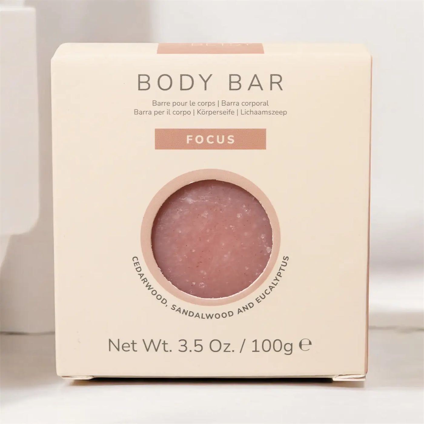 Vegan Focus 100g Handmade Body Bar from Arthur Betsy