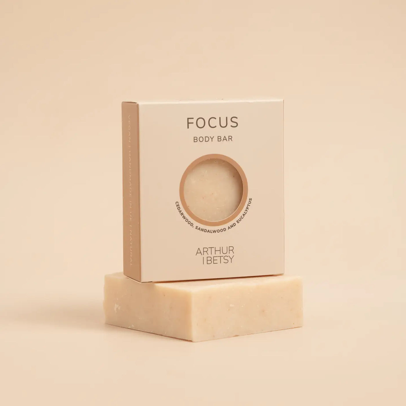 Vegan Focus Handmade Body Bar from Arthur Betsy