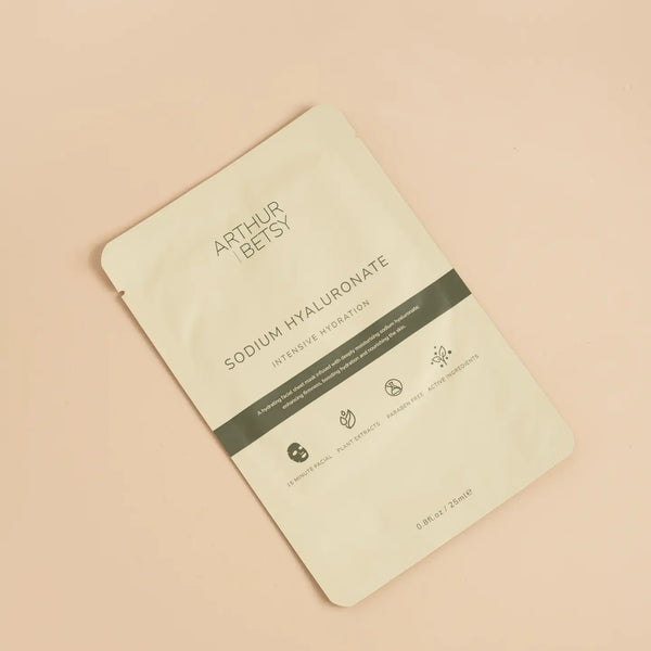 Moisturising Sheet Face Mask from Arthur Betsy