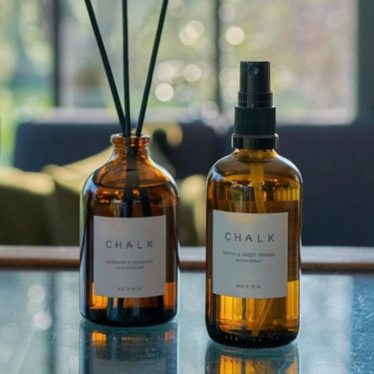 Neroli and Sweet orange room spray and pillow mist from Chalk UK