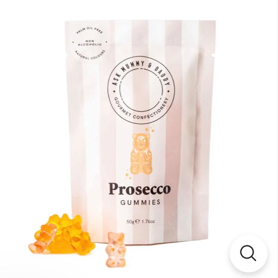 Non Alcoholic Prosecco Bear Sweets